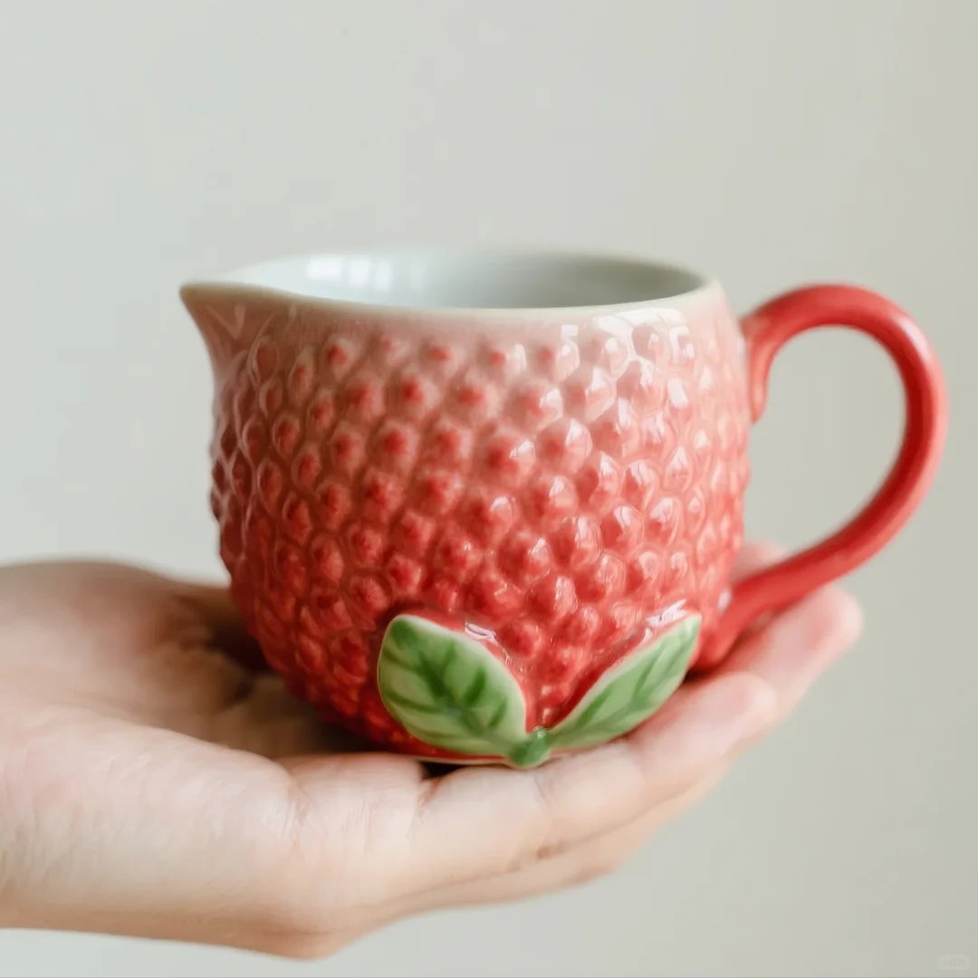 ? 甜美荔枝手工杯，少女心满满的夏日