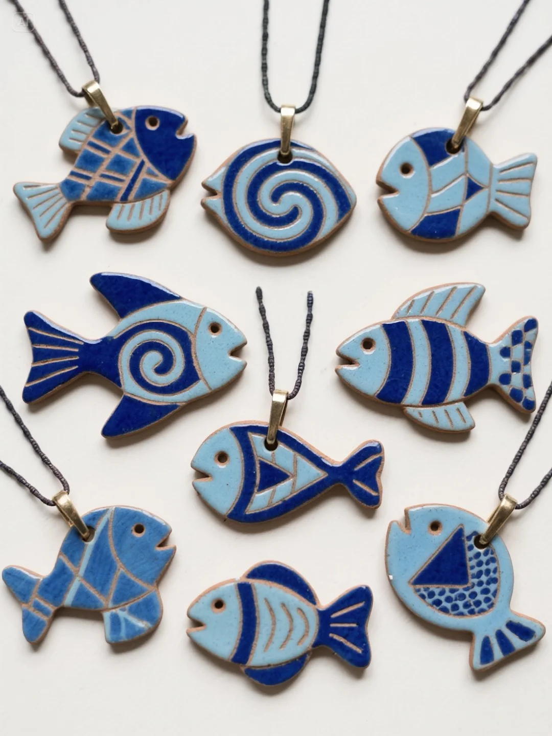 ?邂逅海洋精灵：陶泥鱼形项链的独特