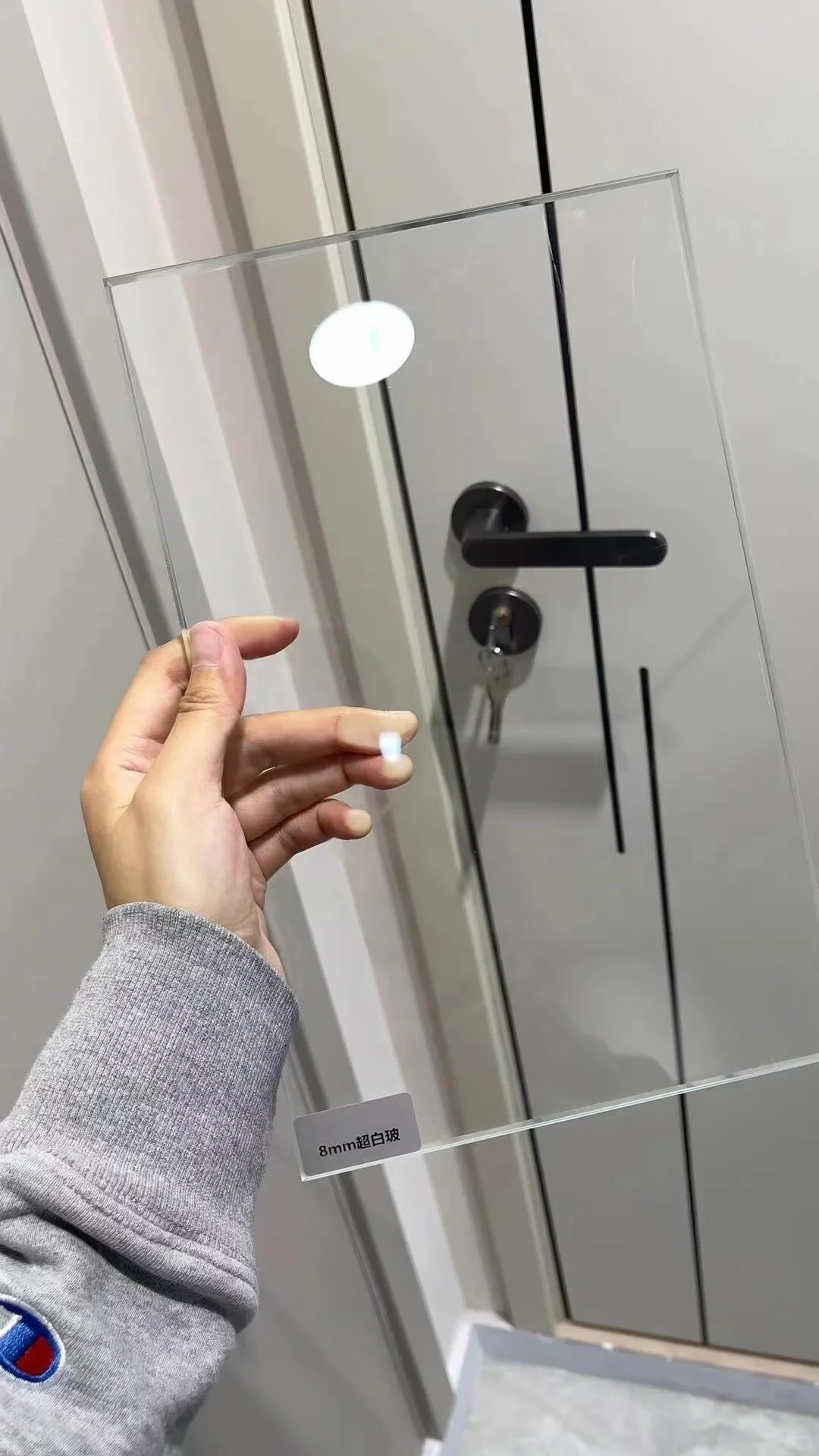 玻璃门的各色玻璃