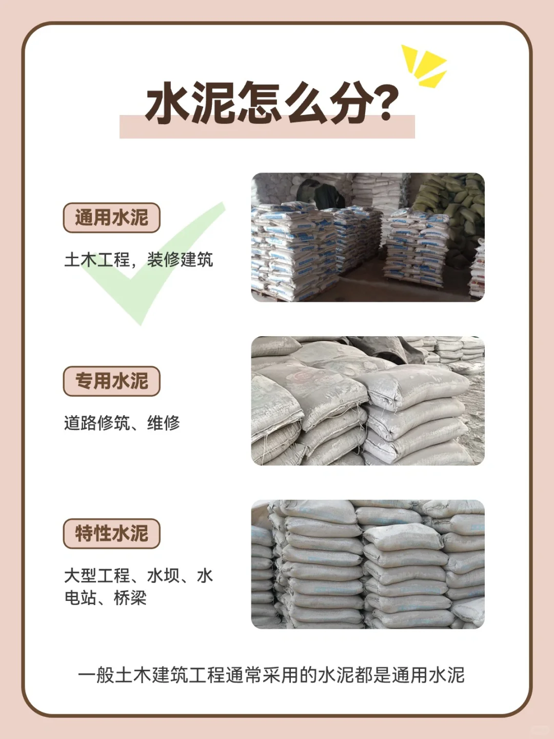 听师傅一句劝，装修水泥就这么买。。。