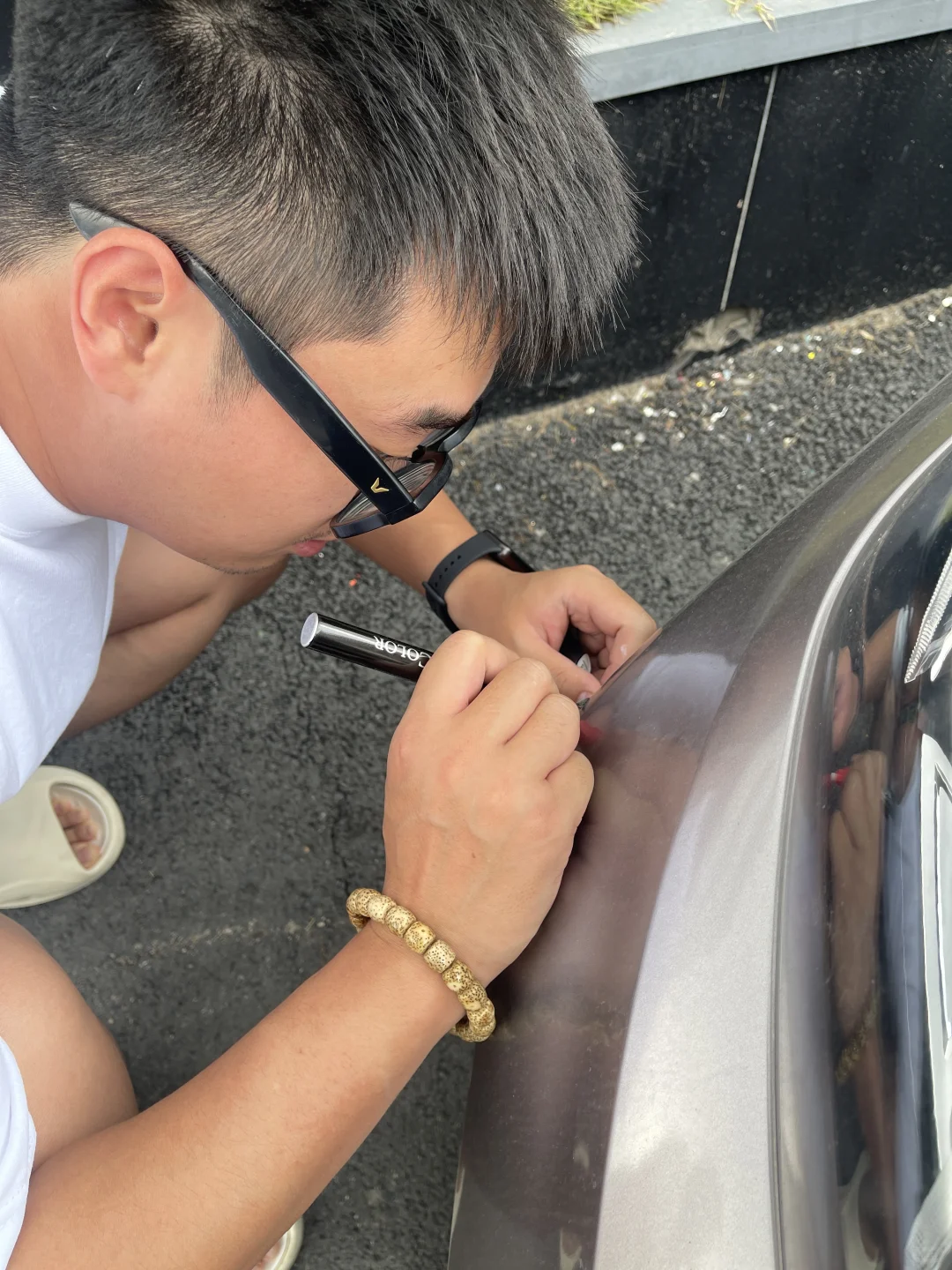 色差刺客退退退!卡护补漆笔实测记录