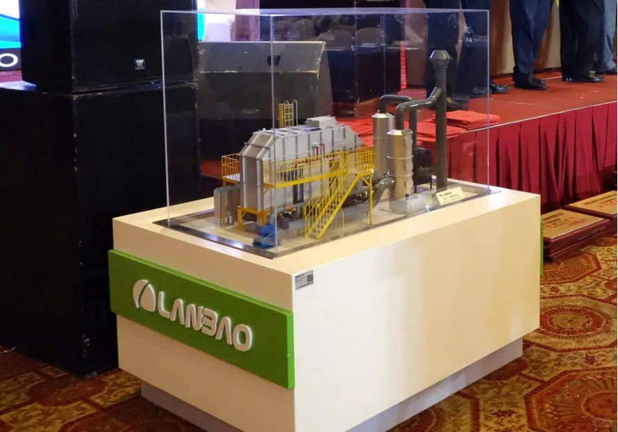 垃圾处理，固废处理沙盘模型