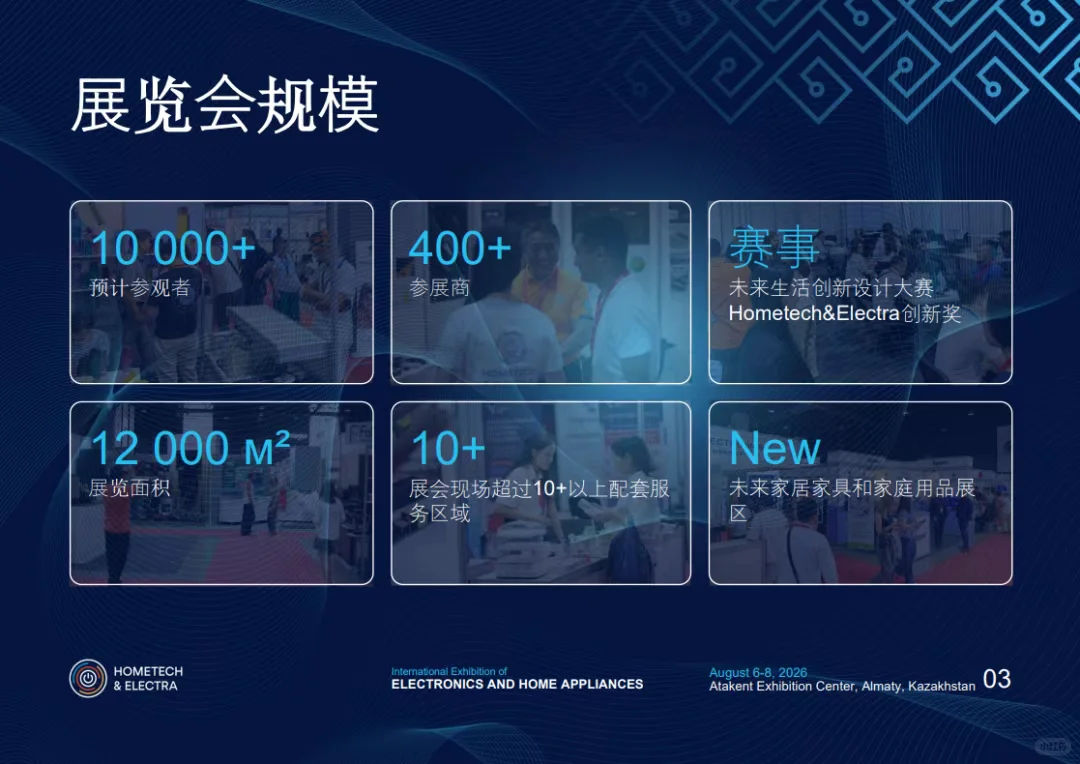 ?2026哈萨克斯坦家电&电子展重磅来袭?
