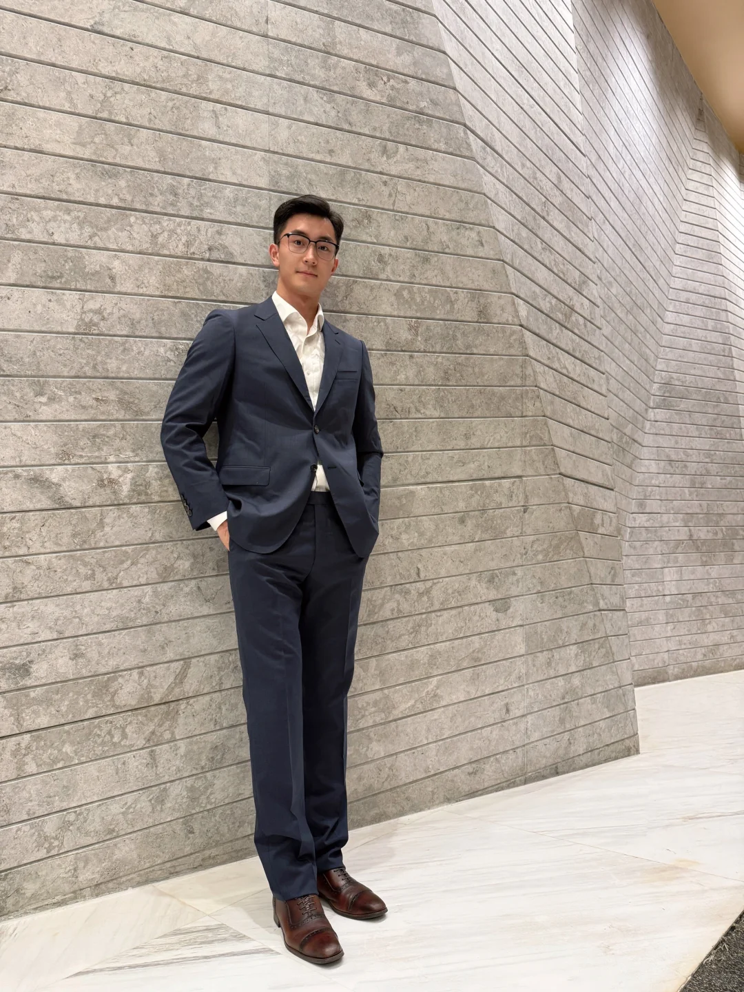 找到了正装舒适区