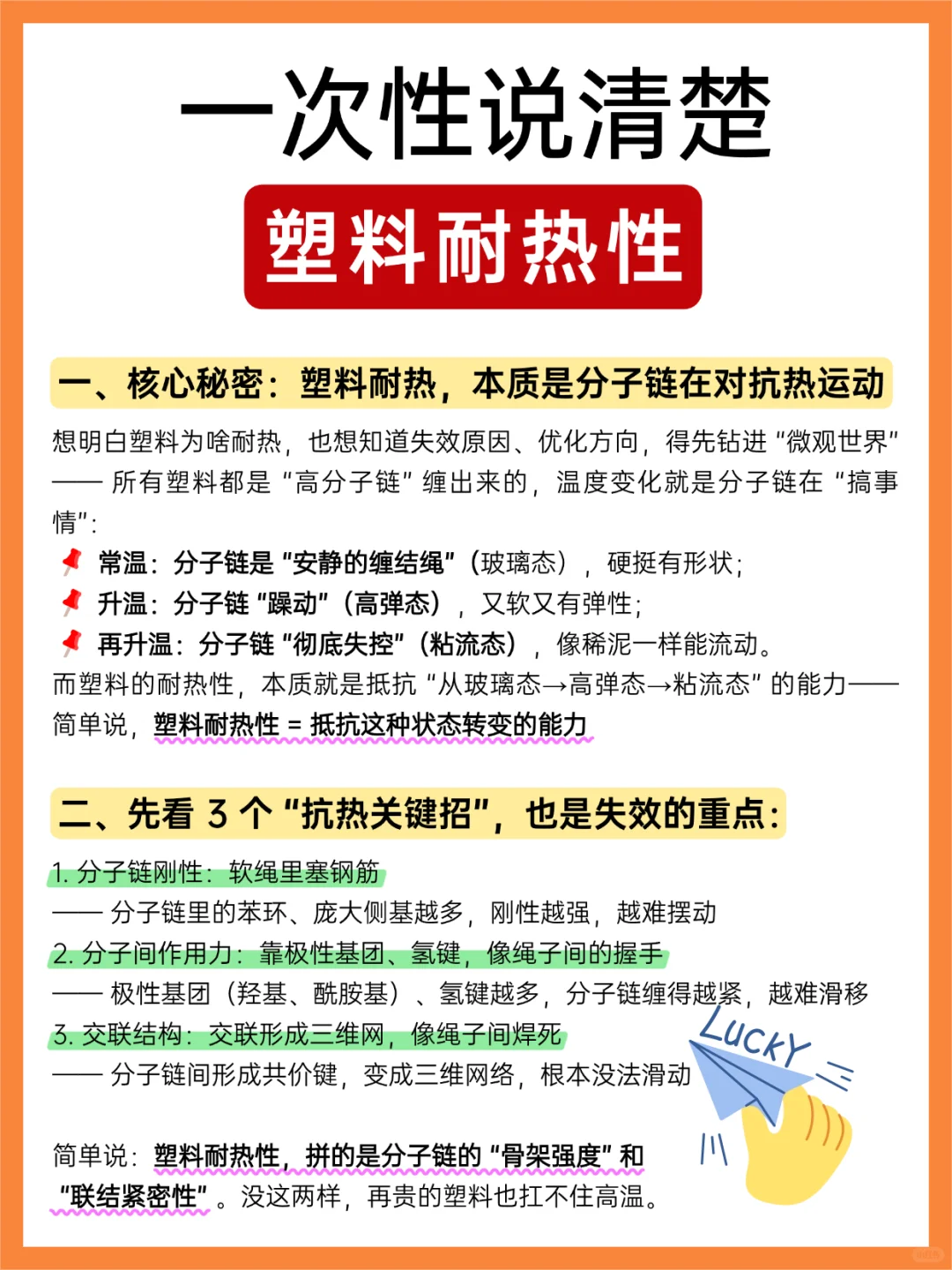 ?塑料耐热指南｜塑料凭什么不化不软？