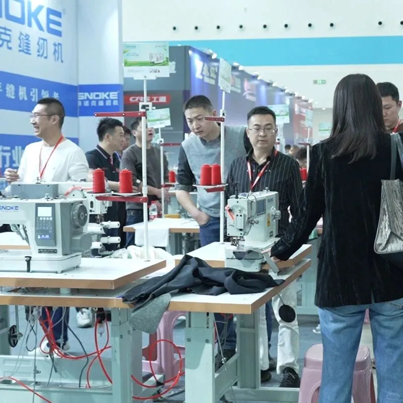 ??广州缝纫设备及面辅料展今日开展~