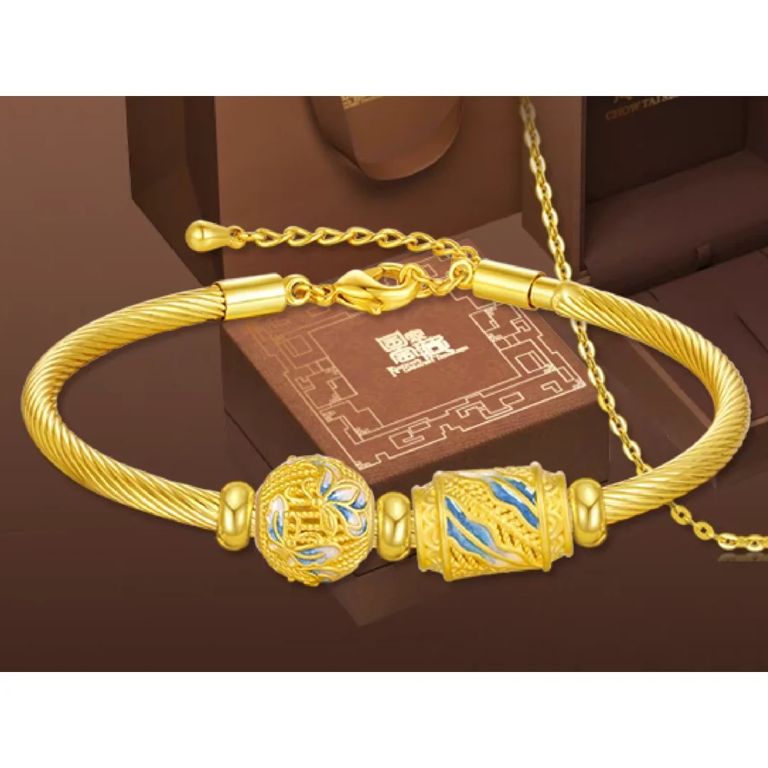 求周大生青花的合金手绳（已买到）