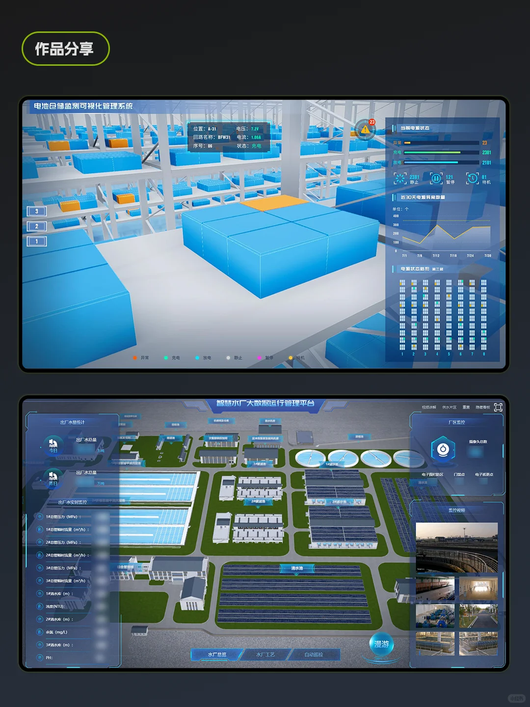 数字工厂，生产线3D可视化