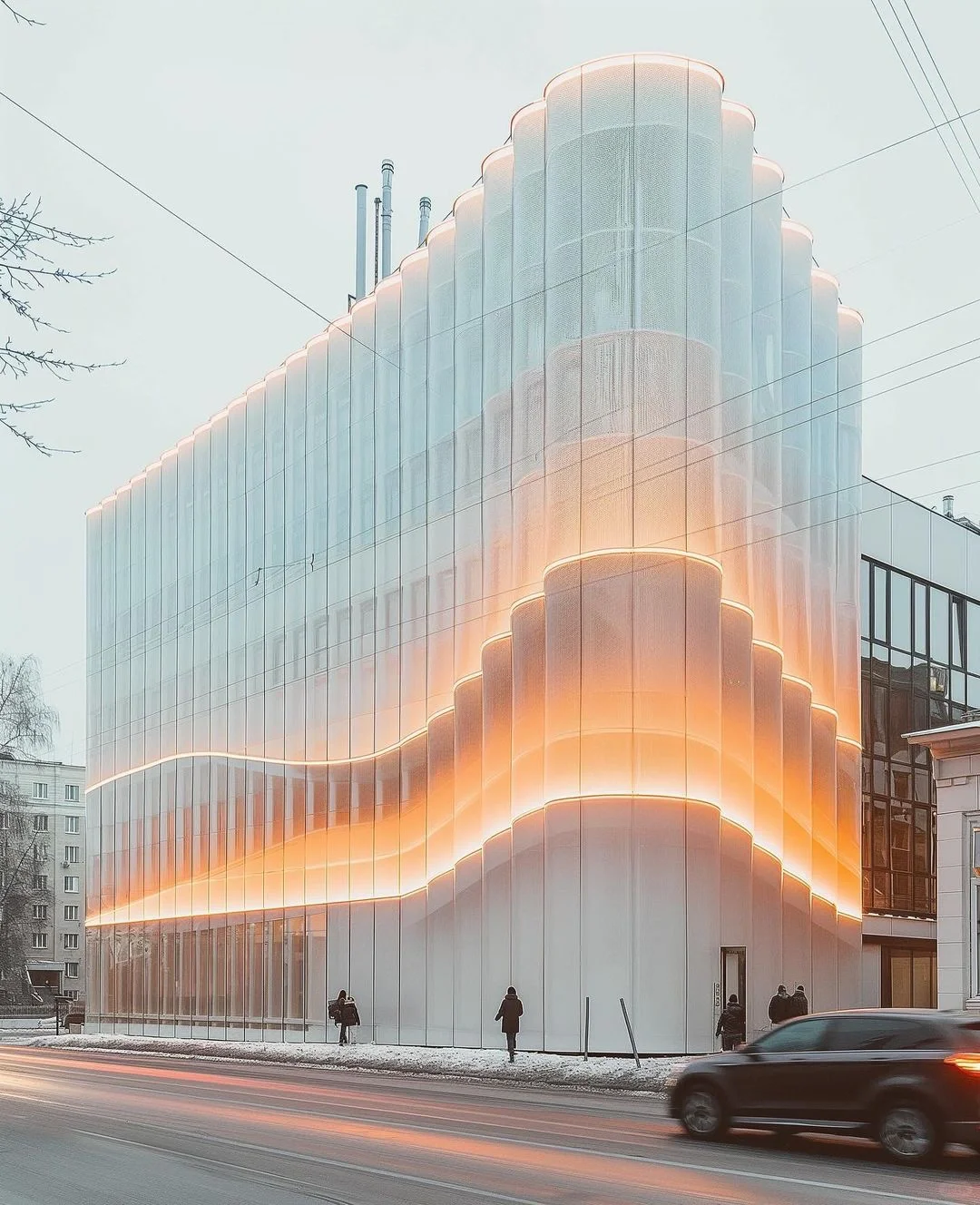 橙影琉璃/商业建筑立面灵感系列