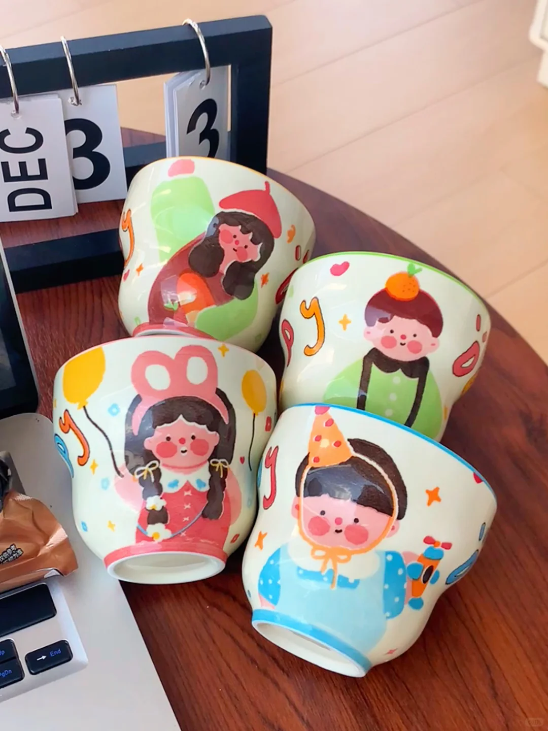 这么可爱的杯子竟然是送的?!