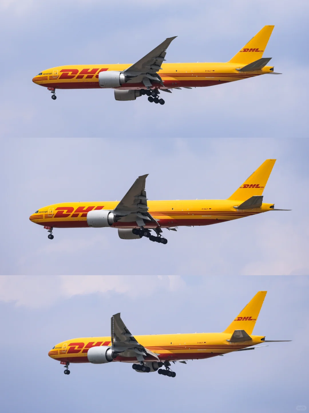 关键时刻出了光：AeroLogic的DHL B777F