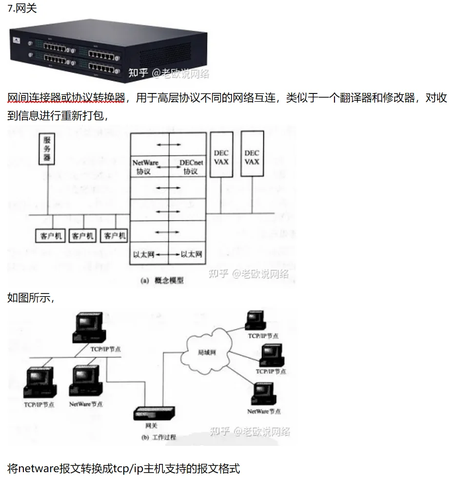 计算机网络硬件设备