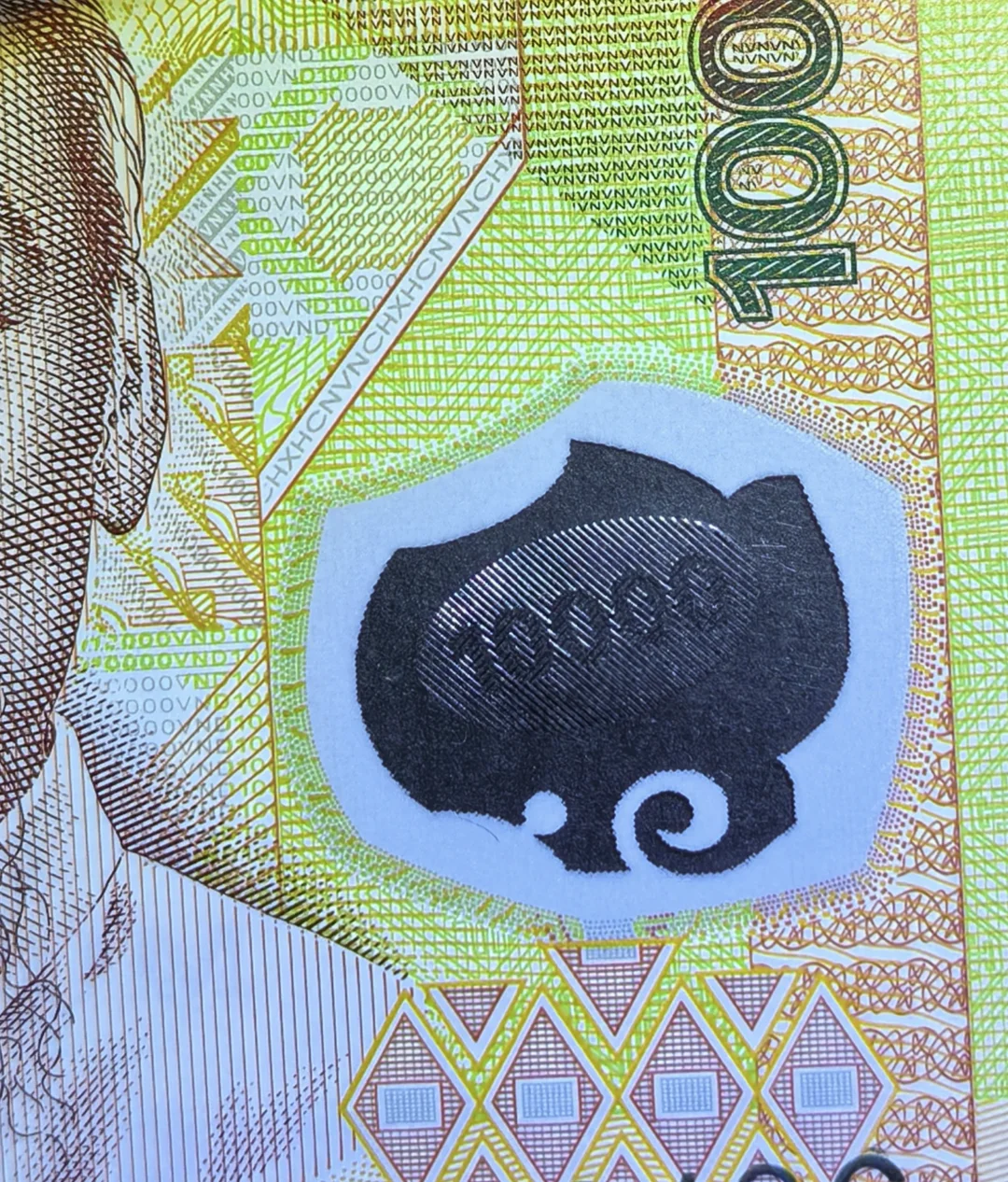 每日一钞:越南10000盾塑料钞