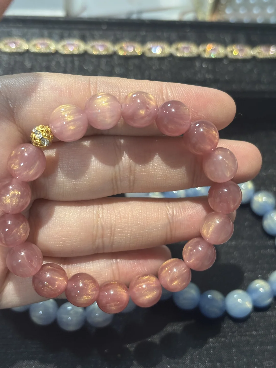 好闪的树脂手链