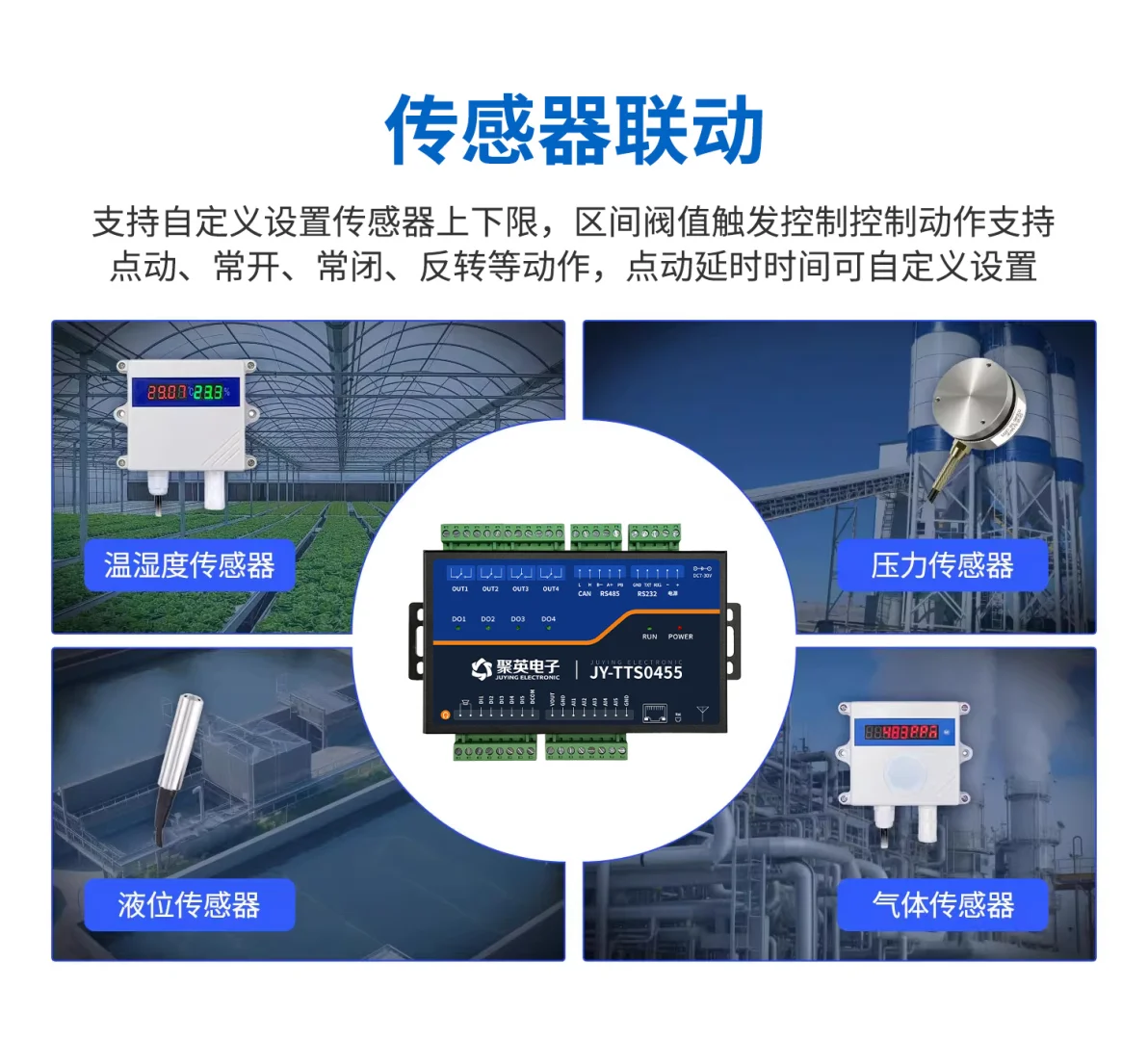 TTS语音报警器 云平台智能自控