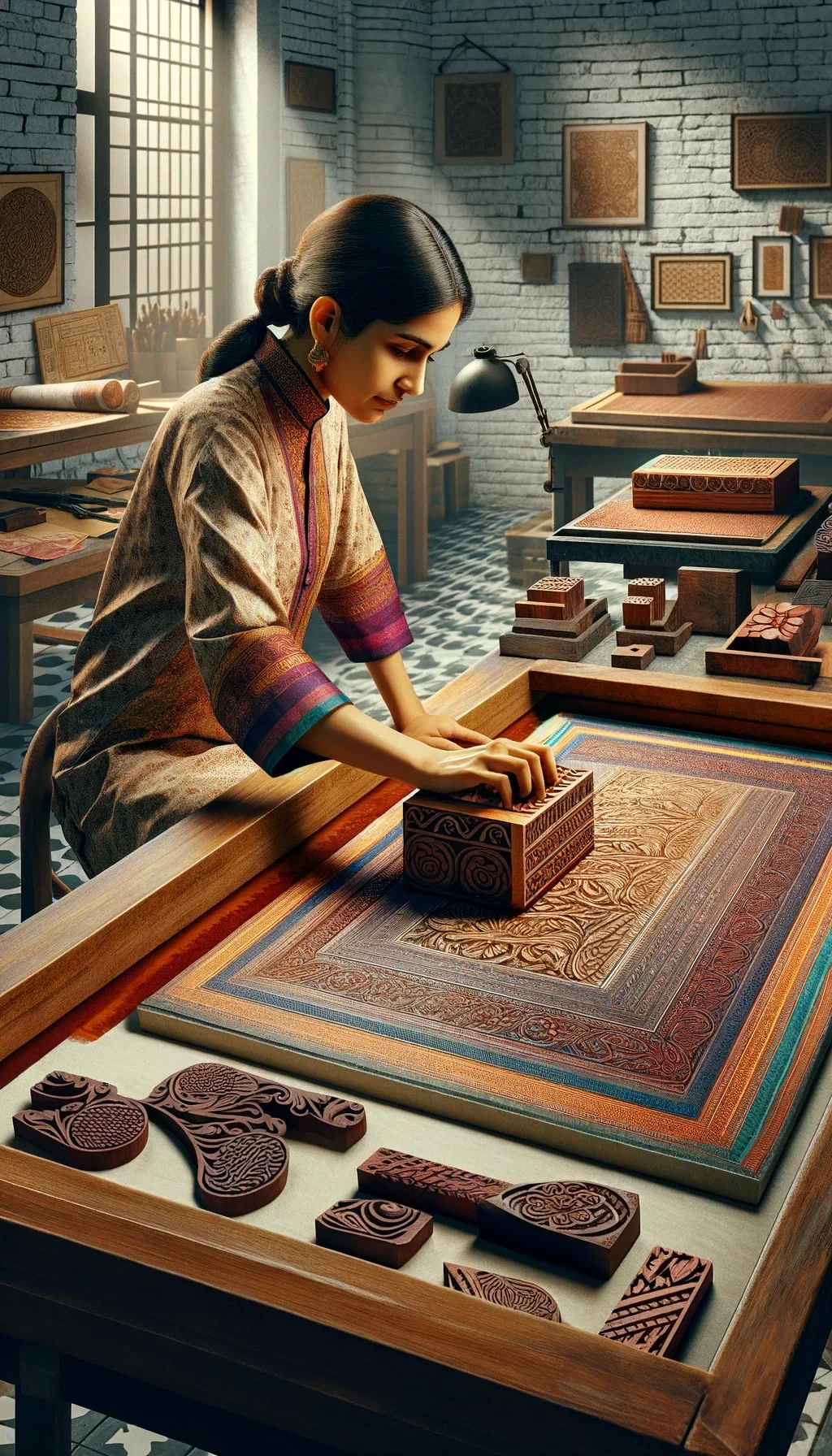 【手工印花技术】纺织行业的艺术创新