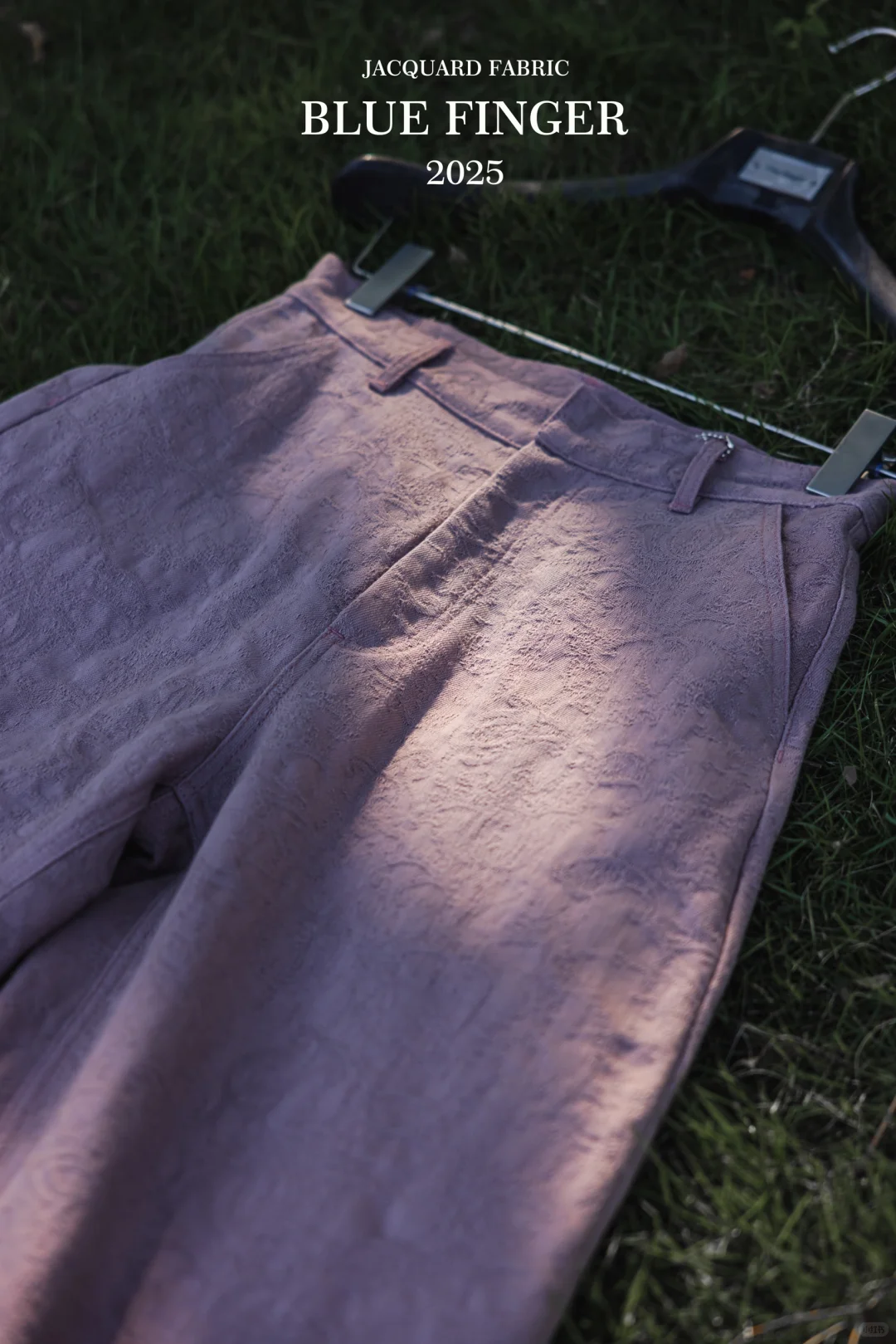 ?【牛仔提花工艺 | 腰果藤花视觉诗行】