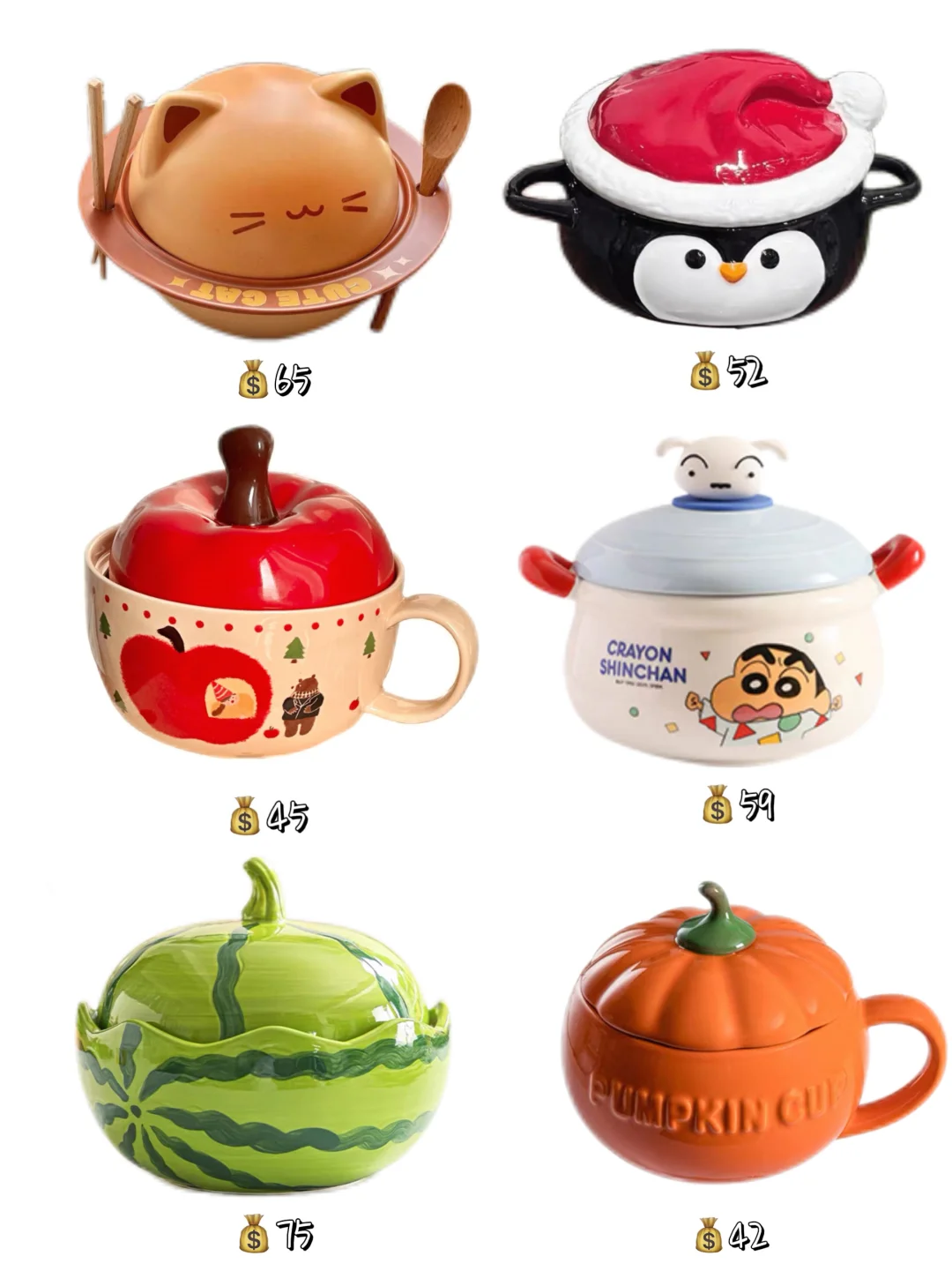 挖到啦‼️可爱又实用的泡面碗大合集◍˃ᵕ˂◍