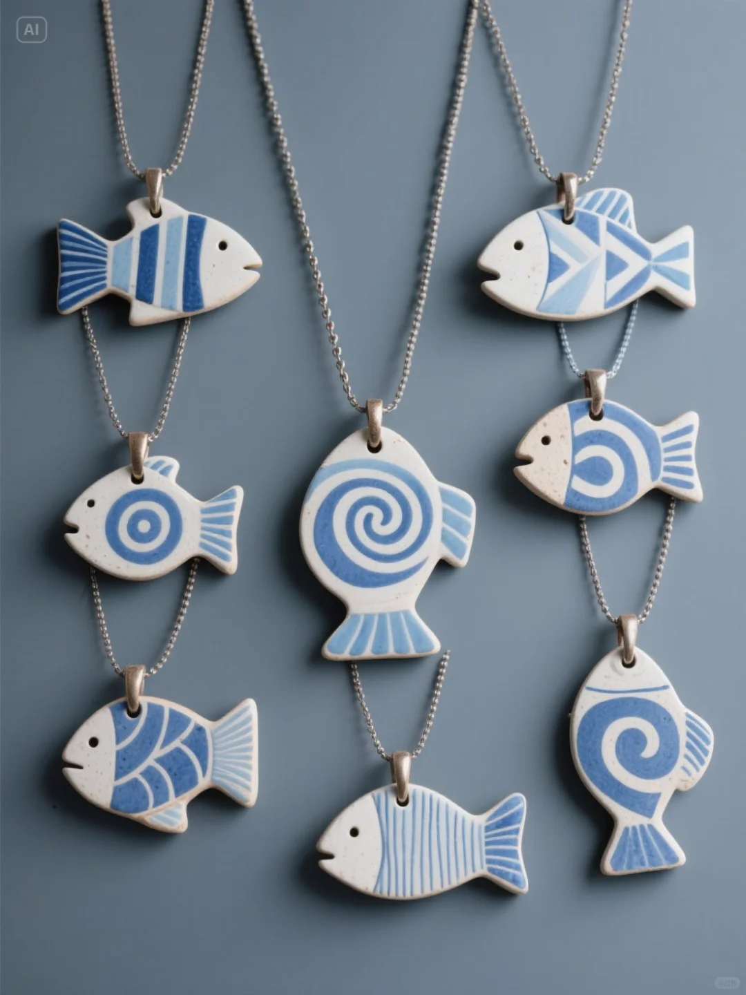 ?邂逅海洋精灵：陶泥鱼形项链的独特