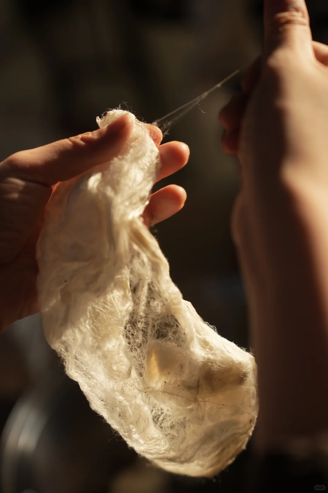 织布课里重要的一个环节 - 缫丝