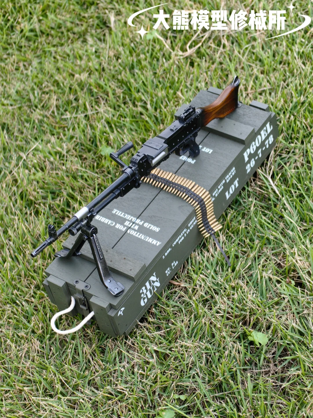 兵人武器模型-比利时FN MAG通用机枪