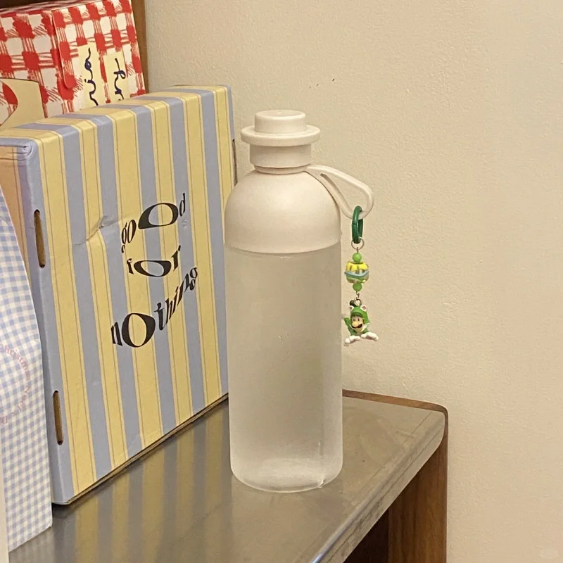 夏日双饮口食品级塑料杯600ml~