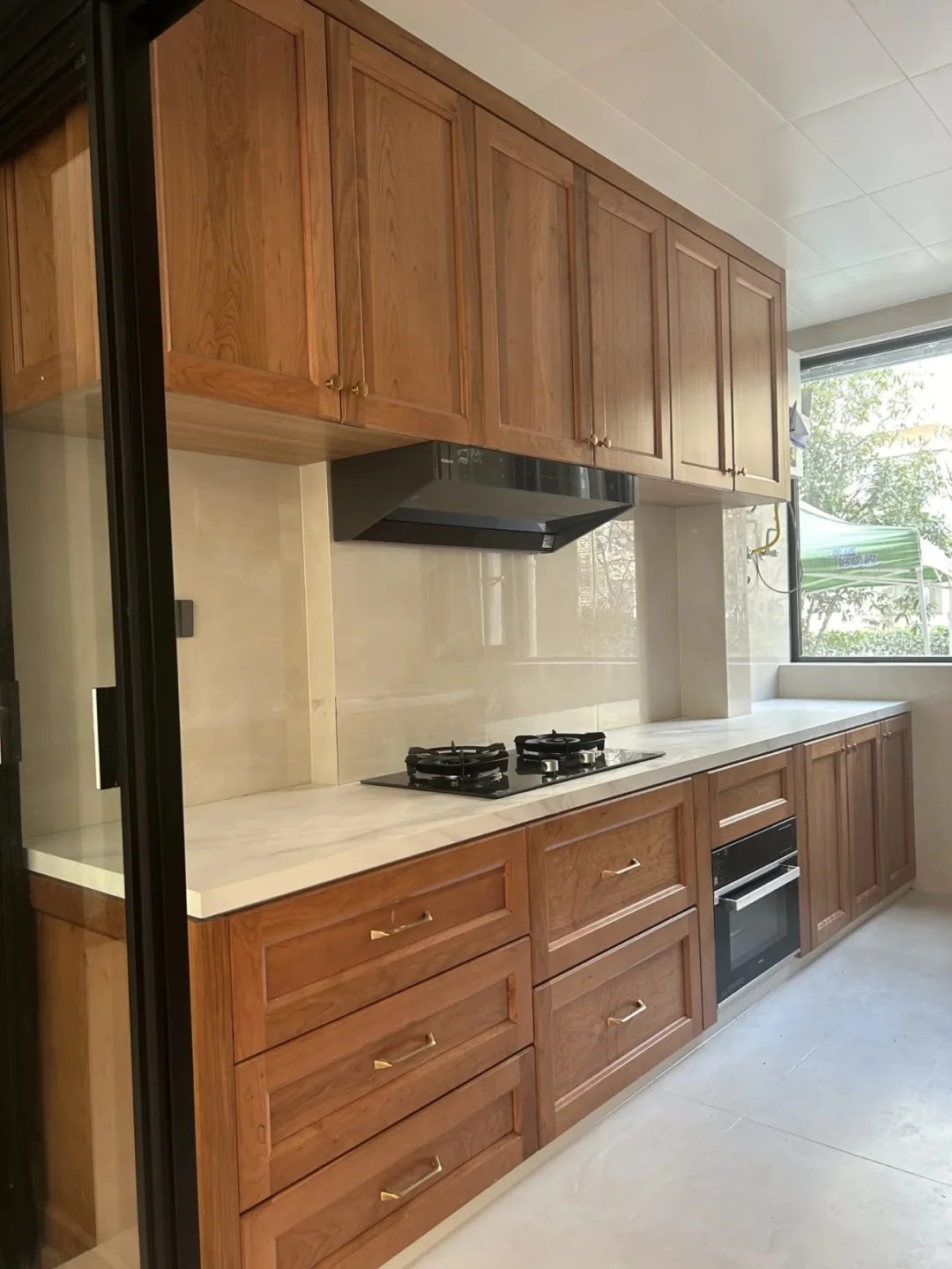 北美樱桃木全屋定制家具落地啦～