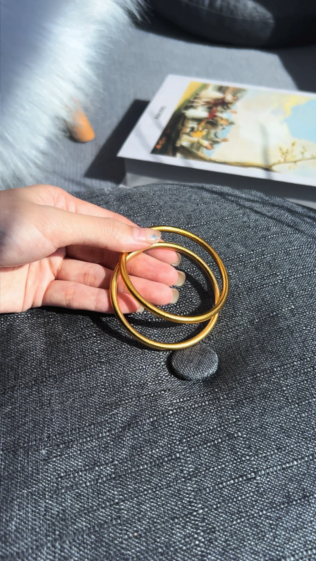 铜合金做的和黄金一样～