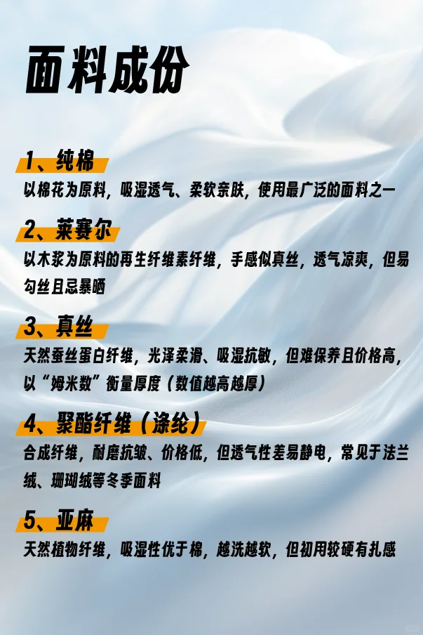 家纺/服装人一定要懂的20个高频词汇❗️