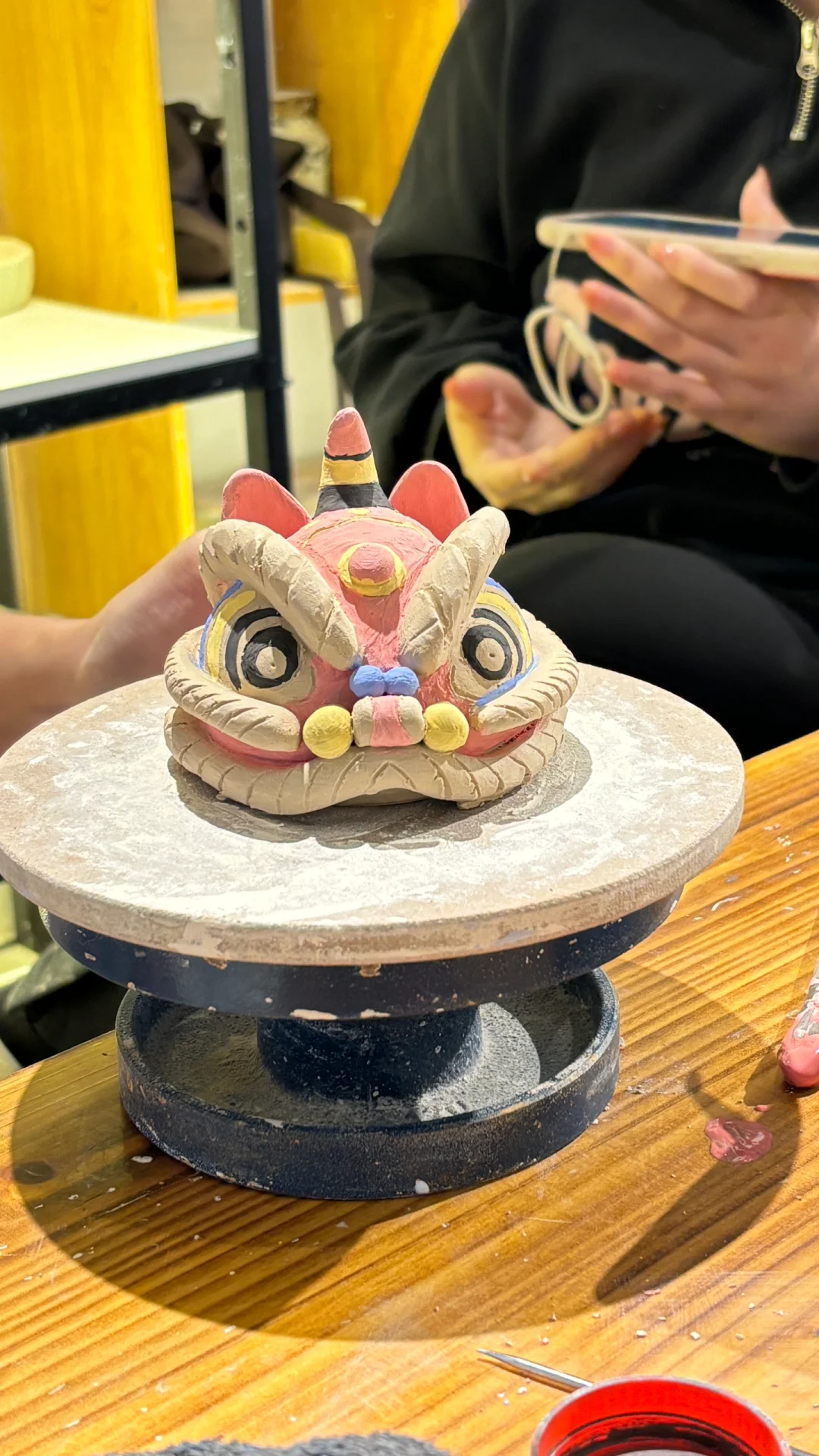 陶瓷舞狮摆件教程