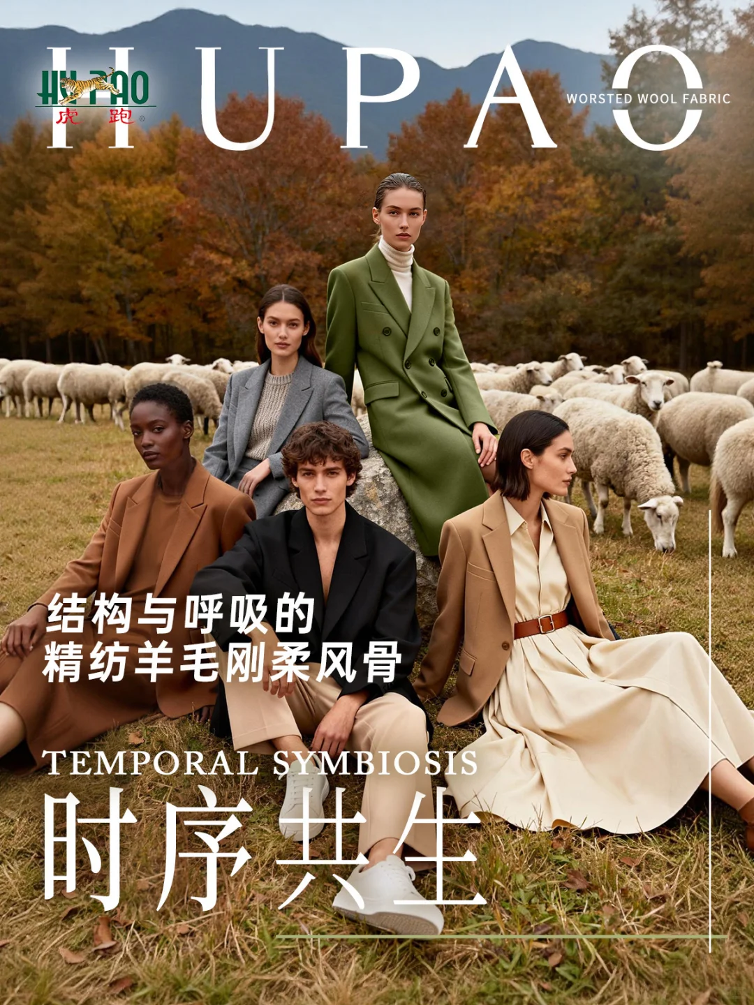 时序共生|结构与呼吸的精纺羊毛刚柔风骨