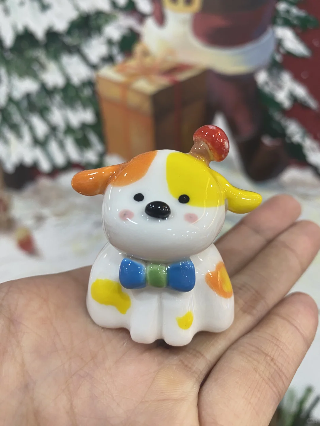 这样的奶萌陶瓷小狗谁不爱！