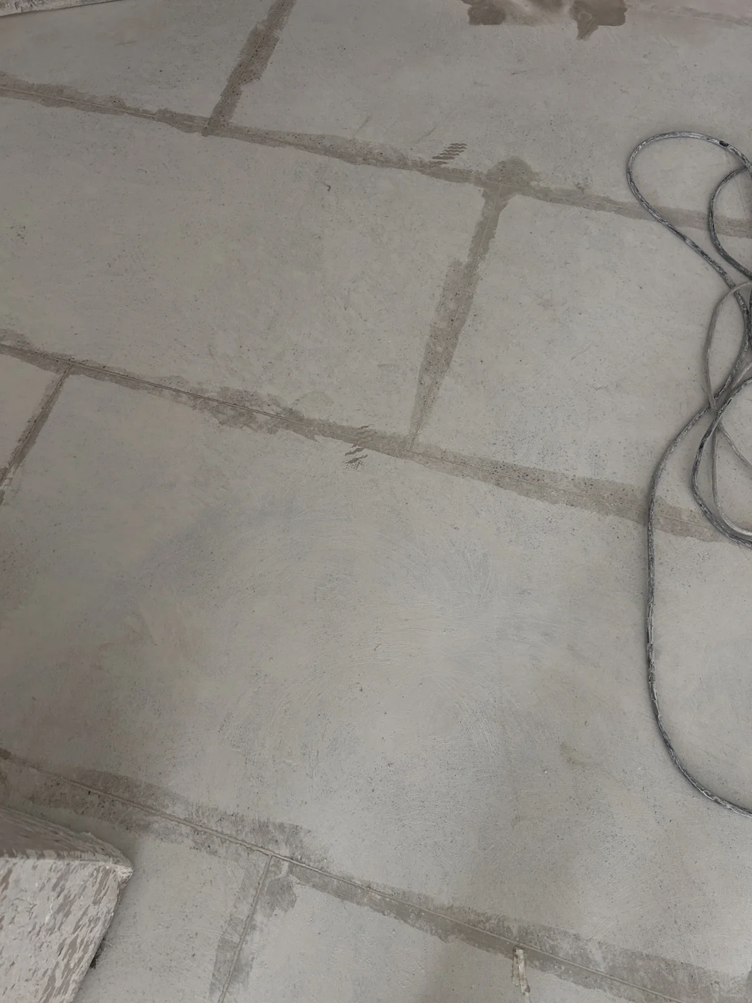 关于我五层楼地面和楼梯都是做的水磨石