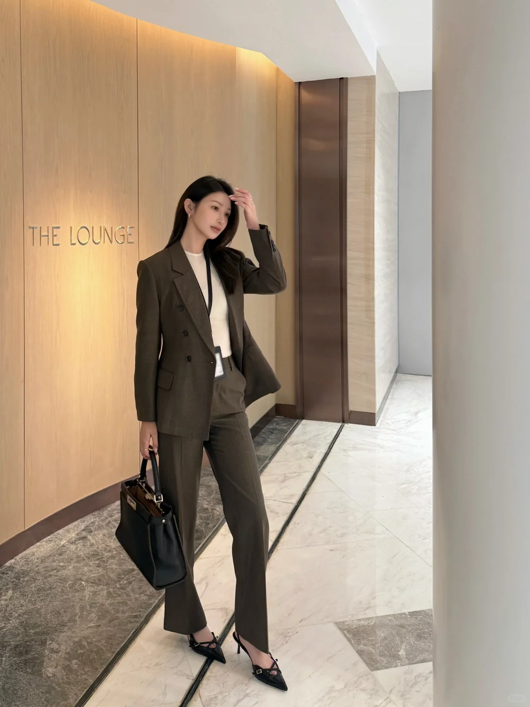 周一穿搭 通勤高智感