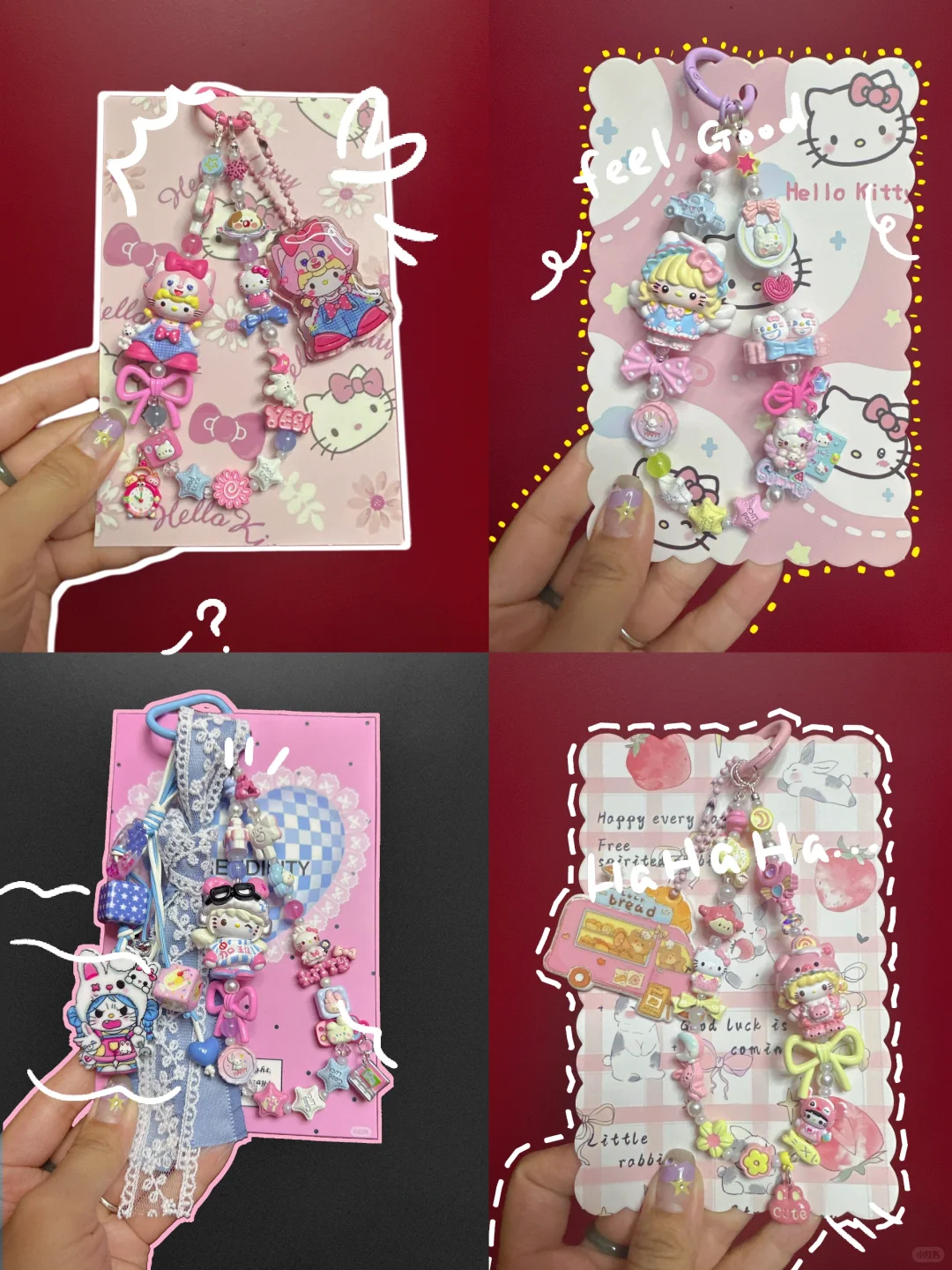 超多Kitty手机链、超多Kitty手机链