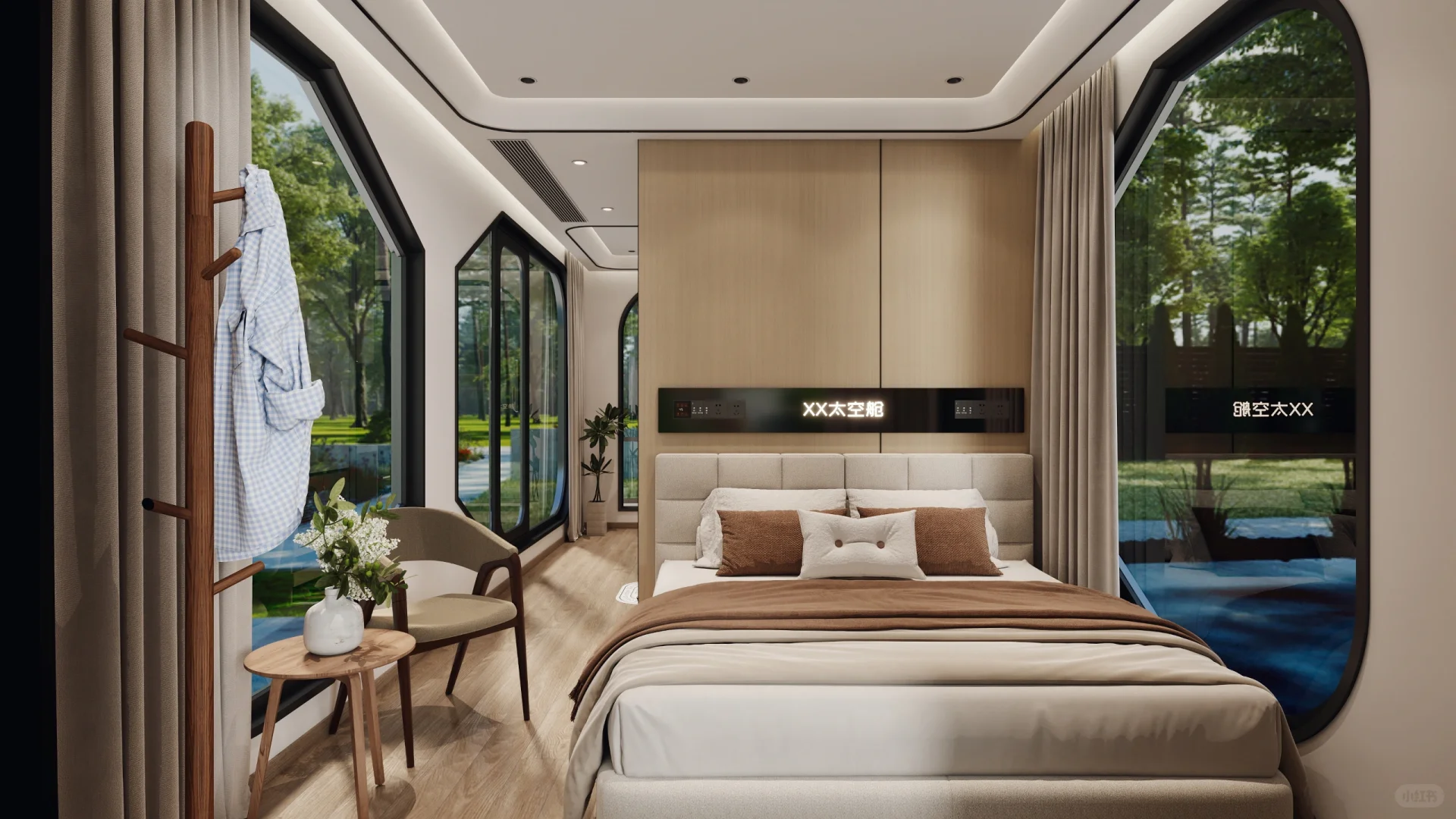 混凝土太空舱设计