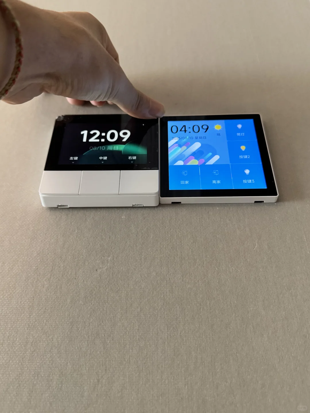 智能面板，平头熊vs 小米