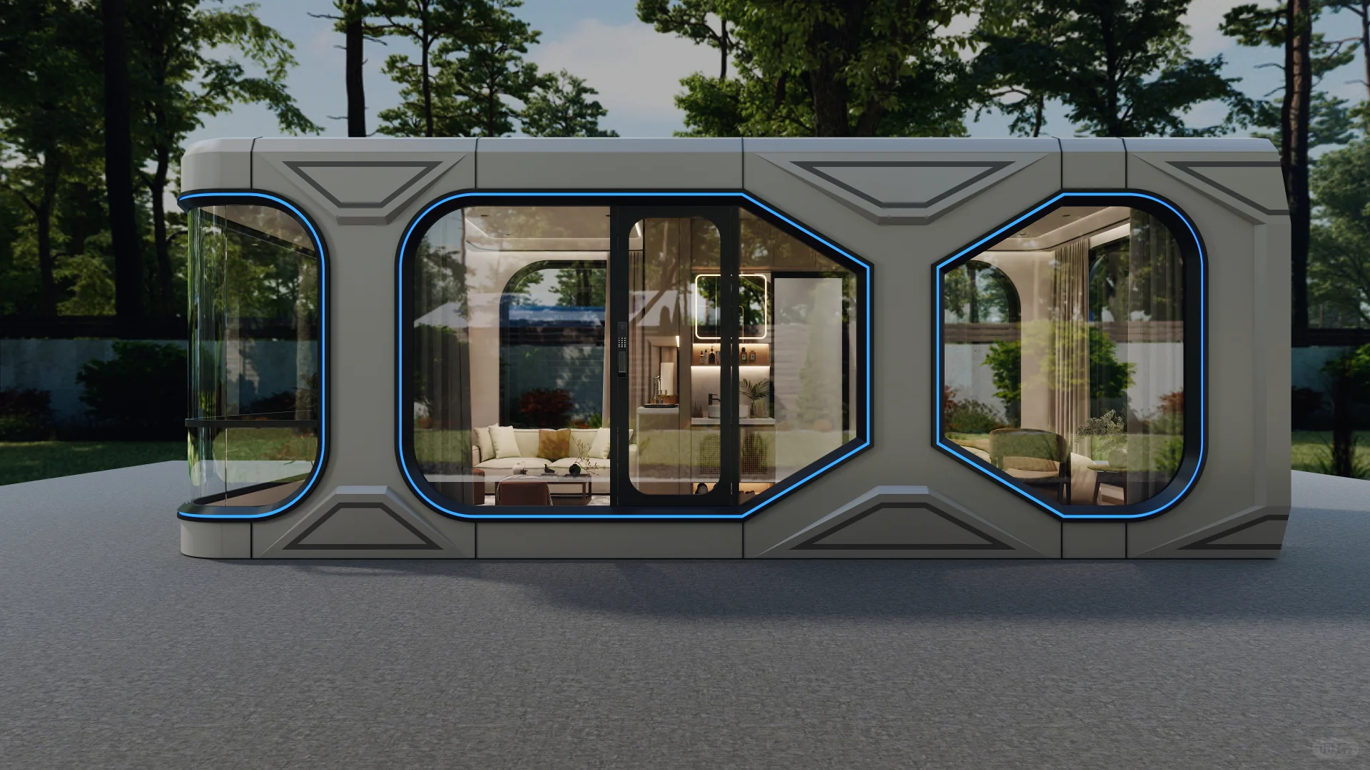 混凝土太空舱设计