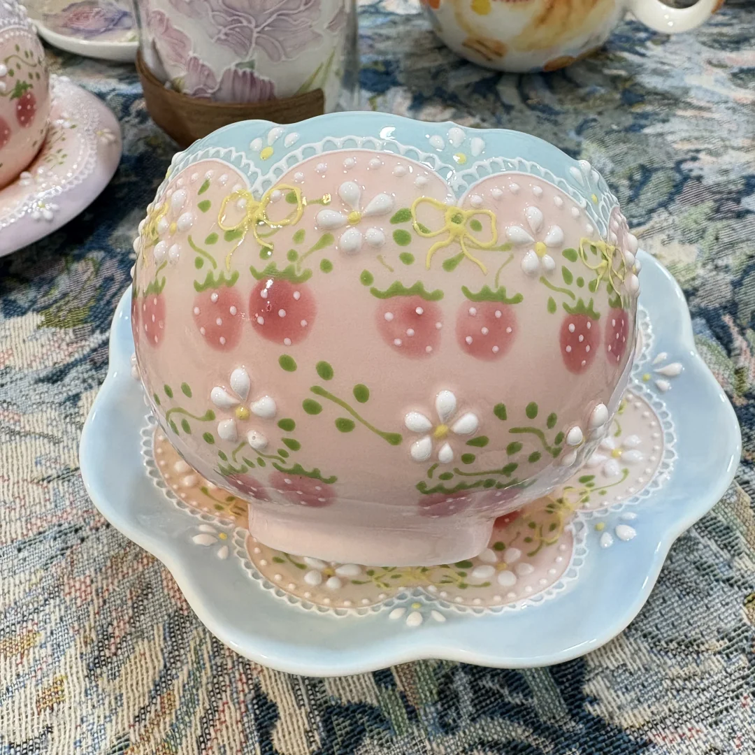 少女心爆棚的杯子呀