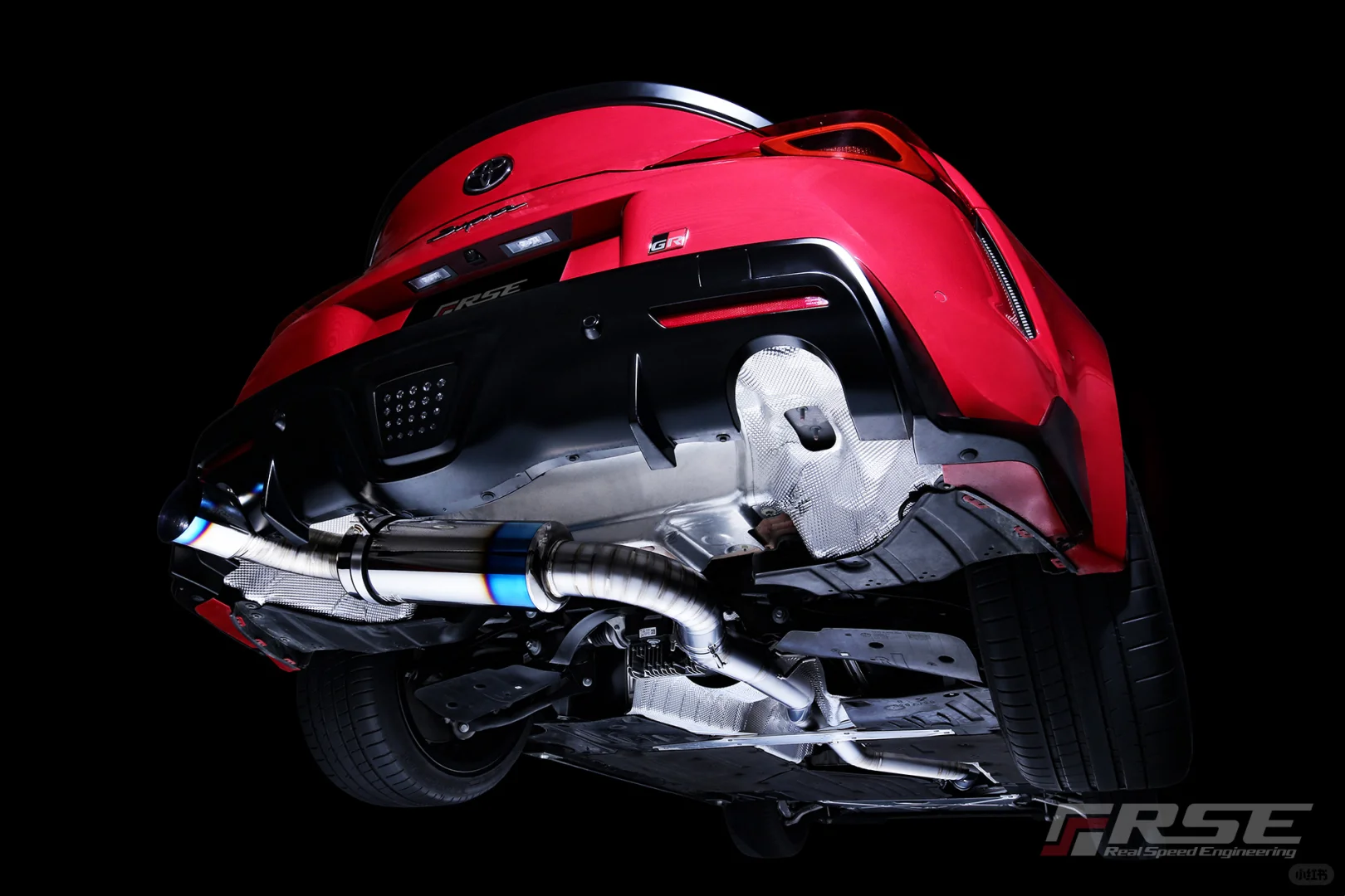 RSE出品： GR Supra 钛合金中尾段排气