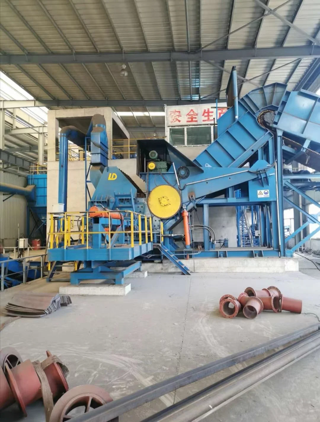 二手废钢破碎机，品质有保障，让你无后顾之