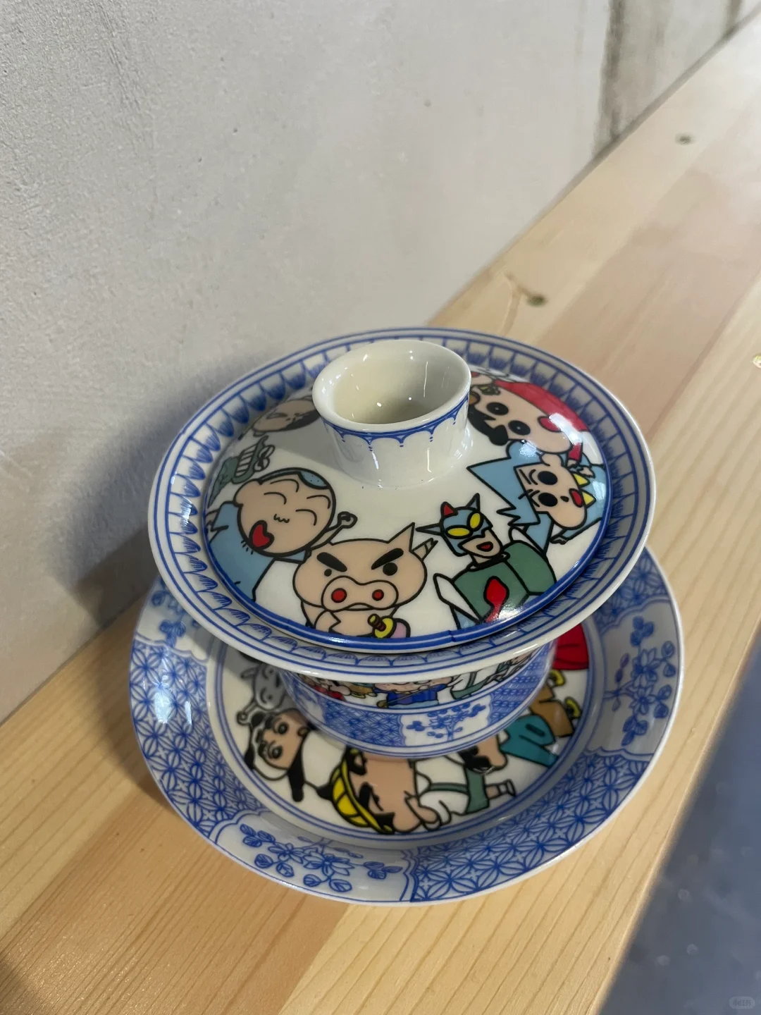 小新茶盖碗下周发出 超级可爱的