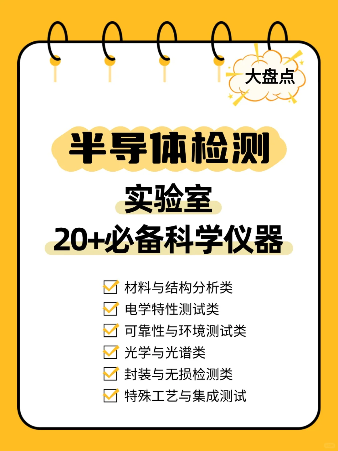 20+半导体检测实验室必备科学仪器！大盘点
