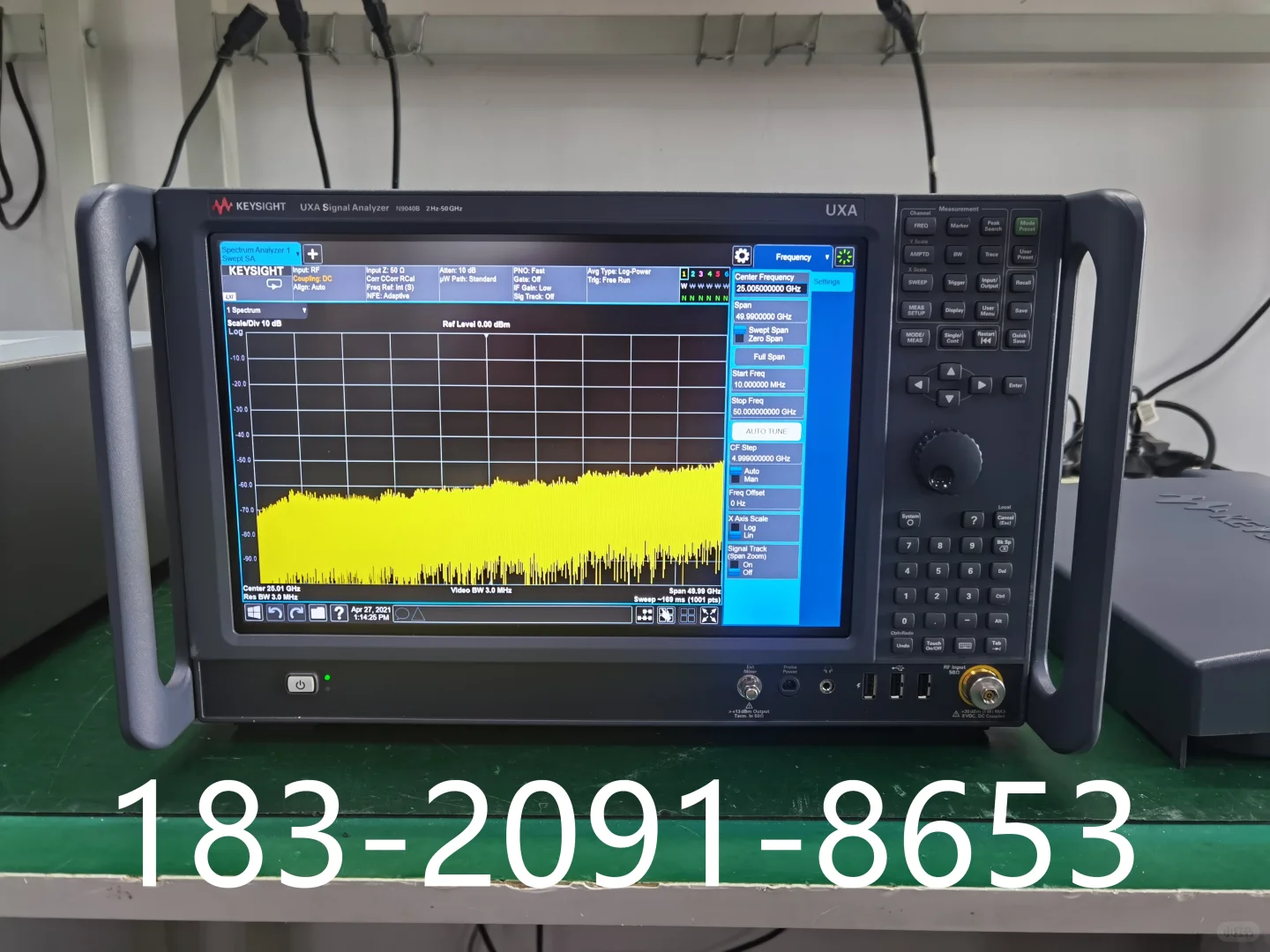 Keysight是德科技N9040B频谱分析仪技术指标