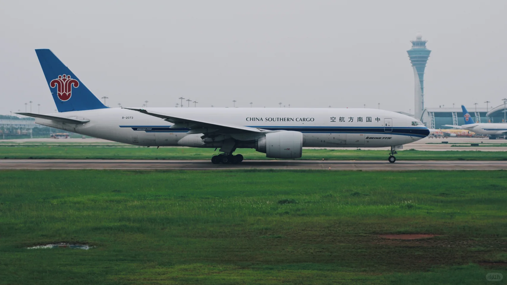 波音777F，全货机