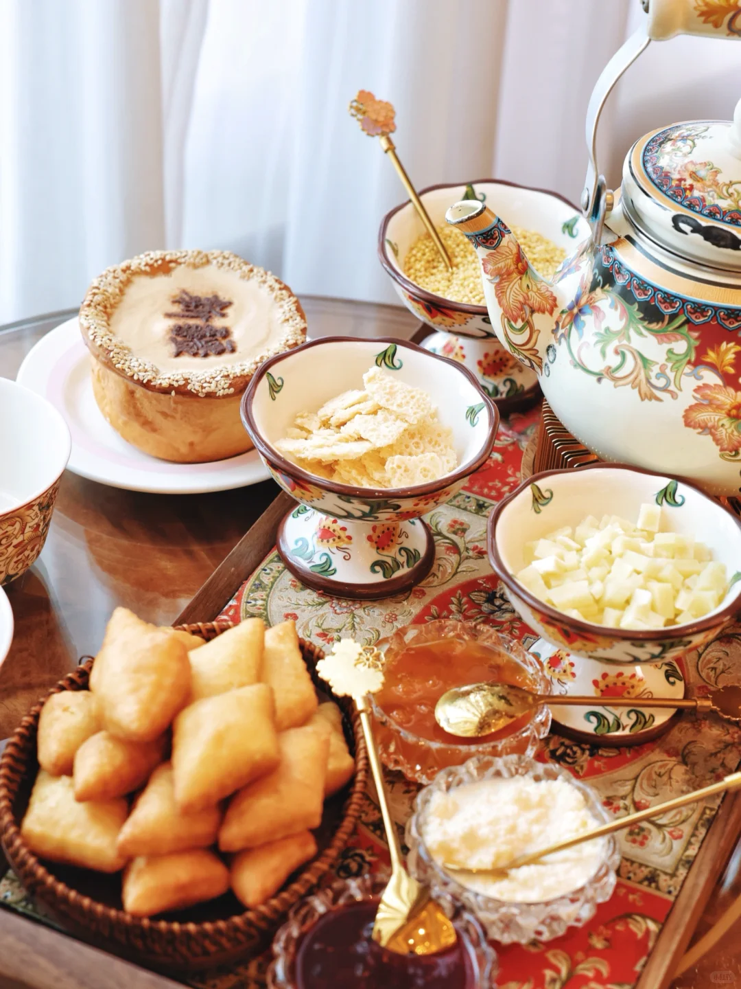 北京|?新疆驻京办☕️馕咖啡，馕装杯的下午茶