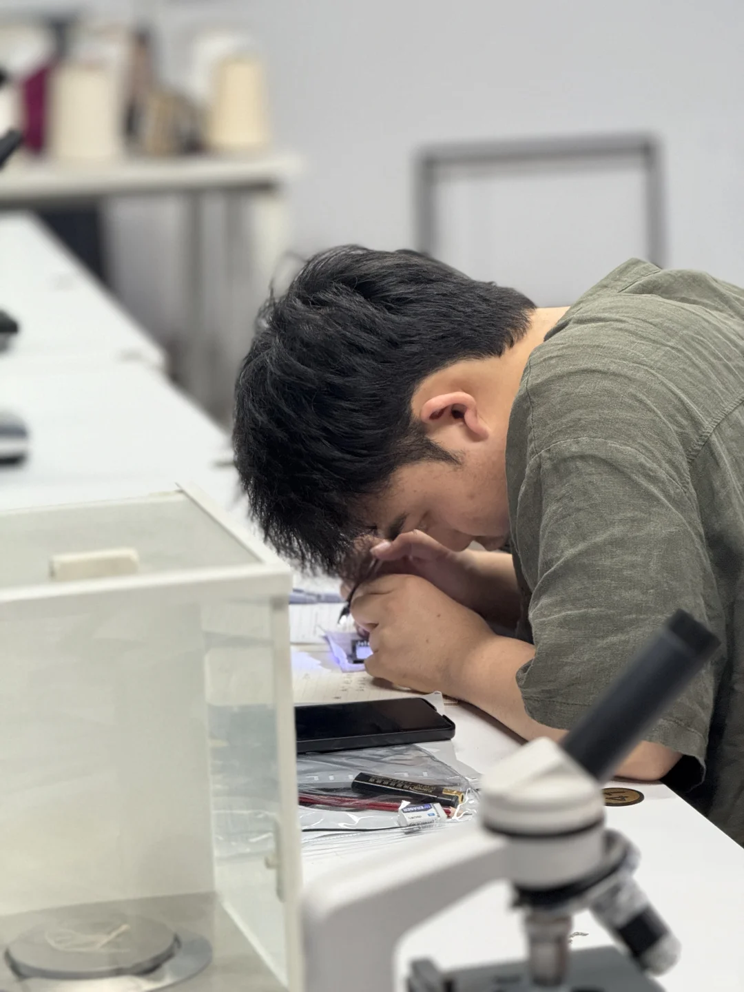 做自己的光，柯桥学纺织～