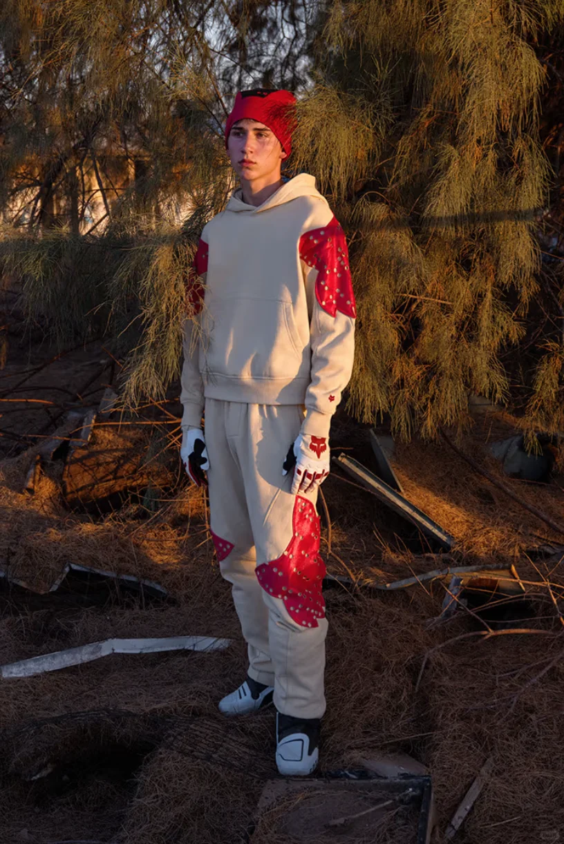 以摩托车越野赛为灵感的搭配估计很多人喜欢