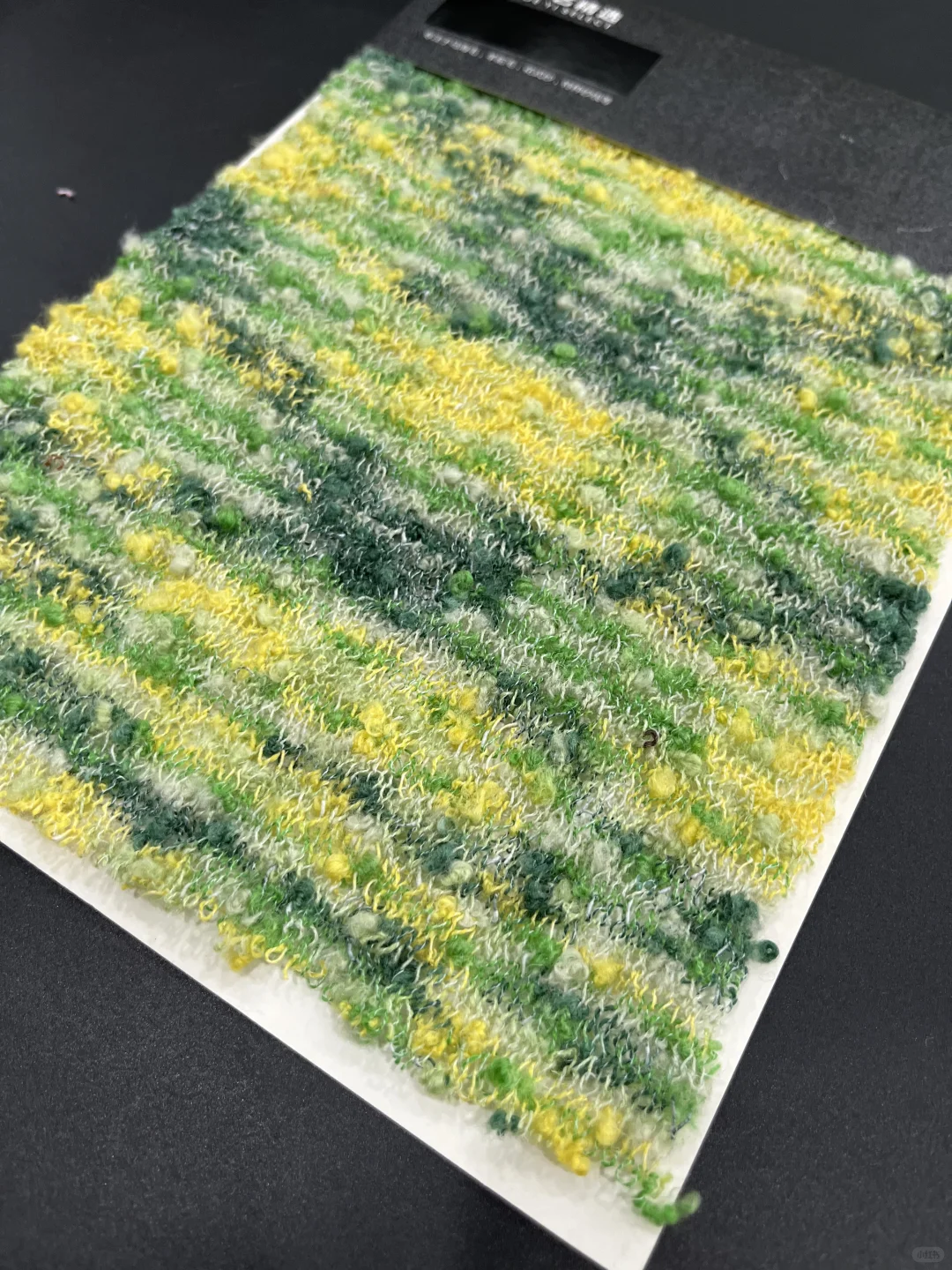 段染豆豆·花式纱 | 纤维艺术织就立体画布