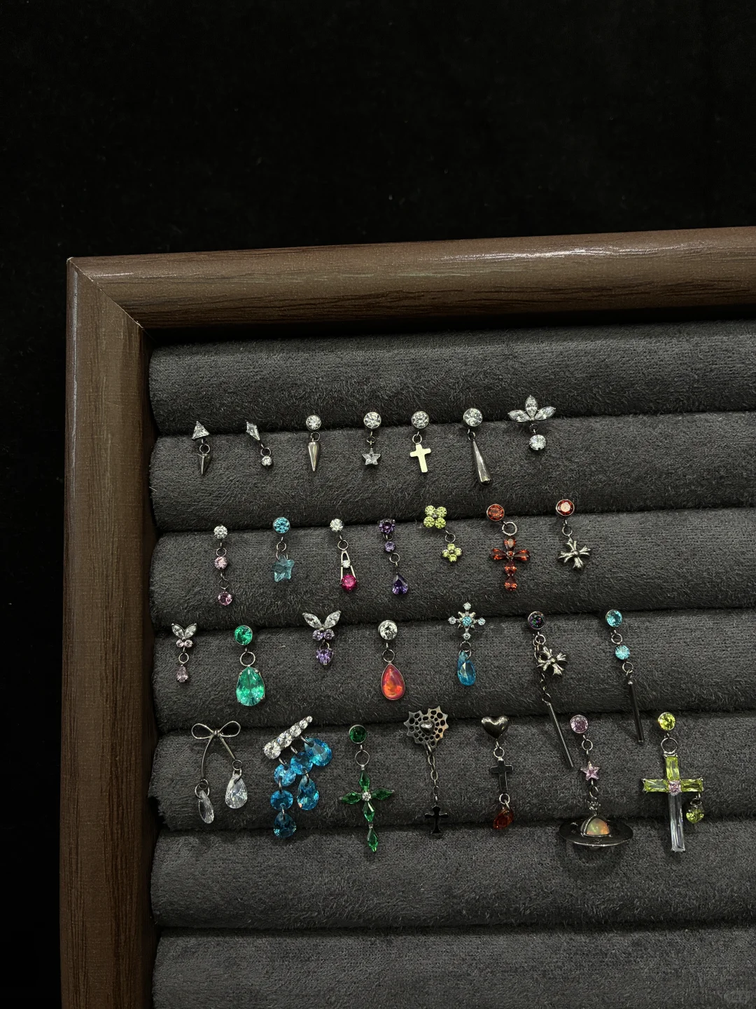 啊啊好看鼠了！！钛合金好看不易撞款的耳坠✨